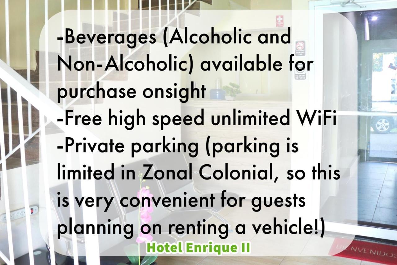 סנטו דומינגו Hotel Enrique II Zona Colonial Vista Al Malecon מראה חיצוני תמונה